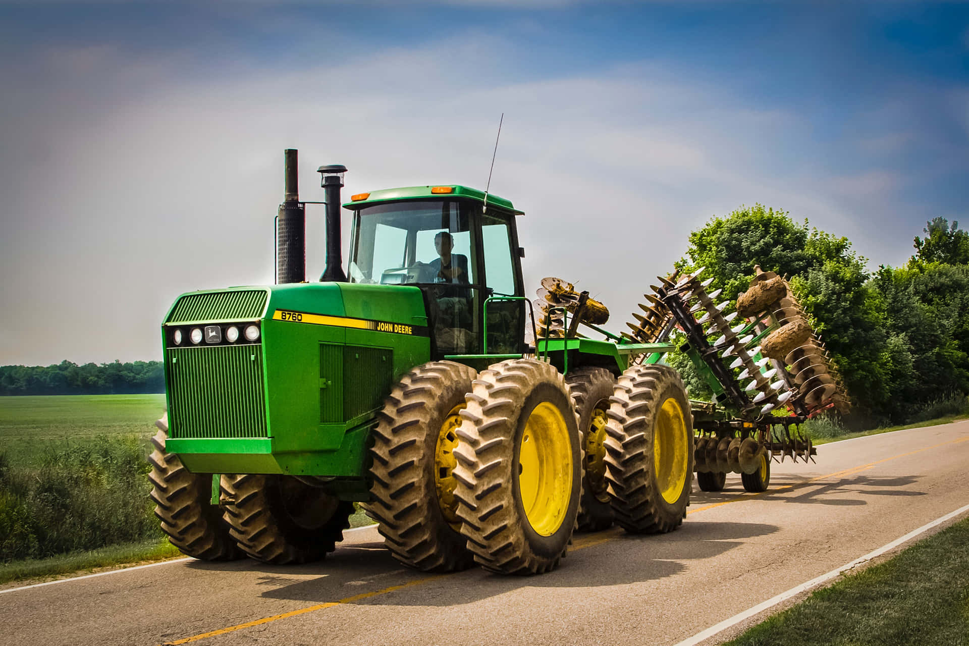 Tractor maintenance